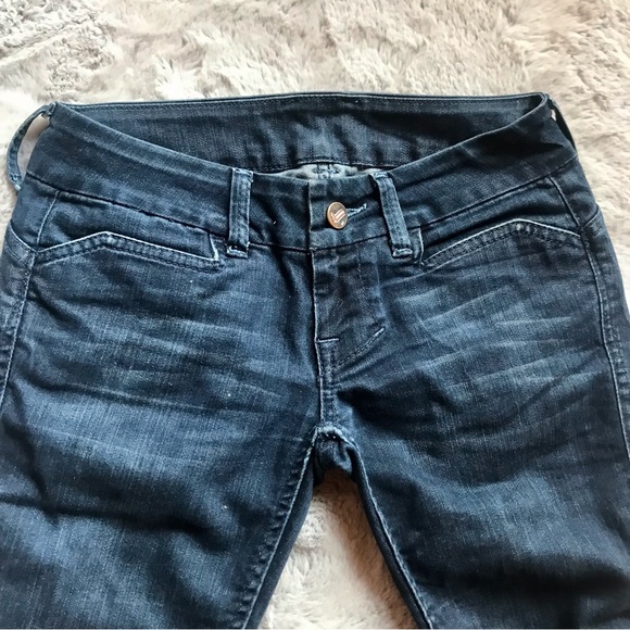Y2K William Rast Savoy Ultra low rise Bootcut denim jeans some wear see photos - Picture 5 of 9
